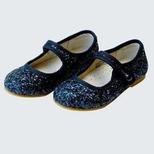 New! Girl's Renata Glitter Mary Jane Shoes, Toddler size 7